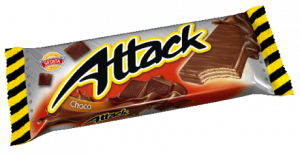Attack - Cocoa Coated Wafer With Chocolate Filling 30g